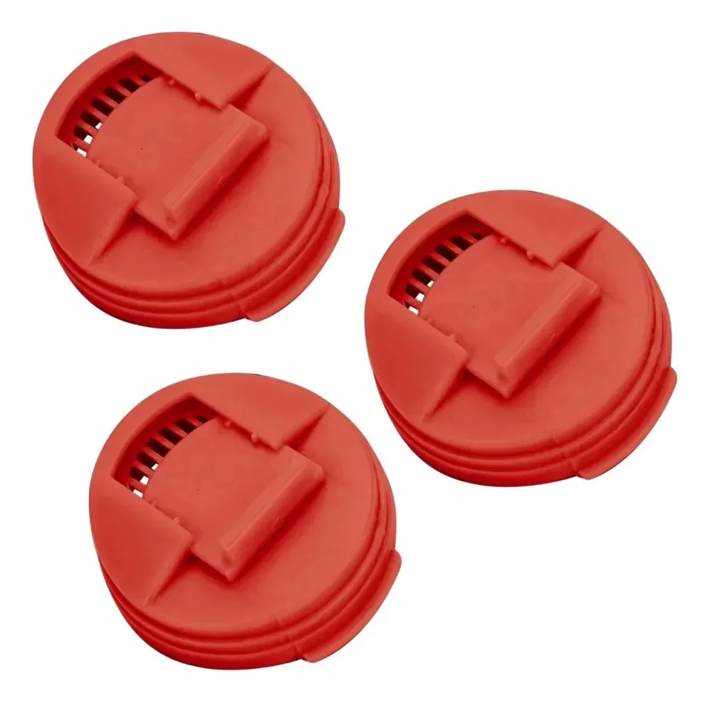 Tampas Ms Soda, tamanho universal, conjunto de 3 tampas vermelhas