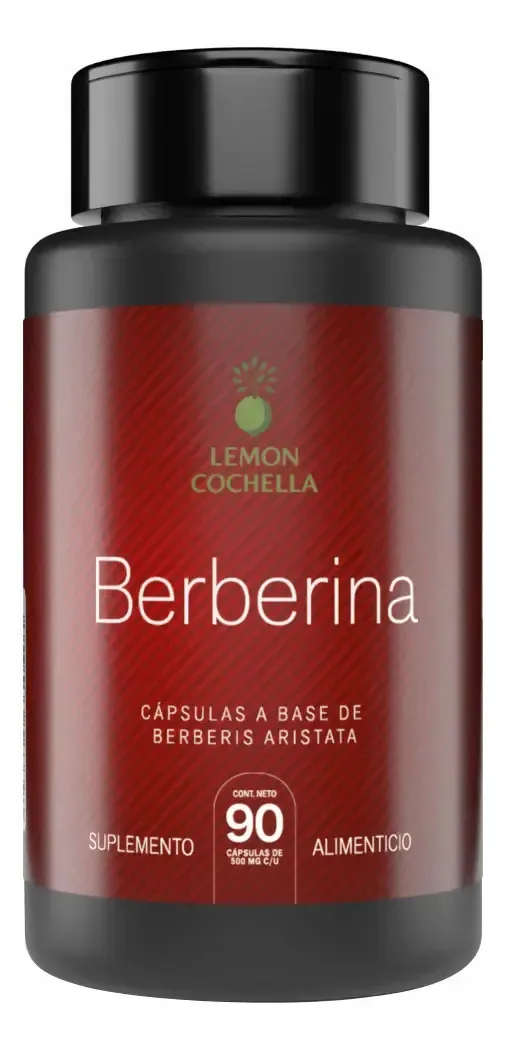 Berberina 90 cápsulas Suplementos alimentares sem sabor