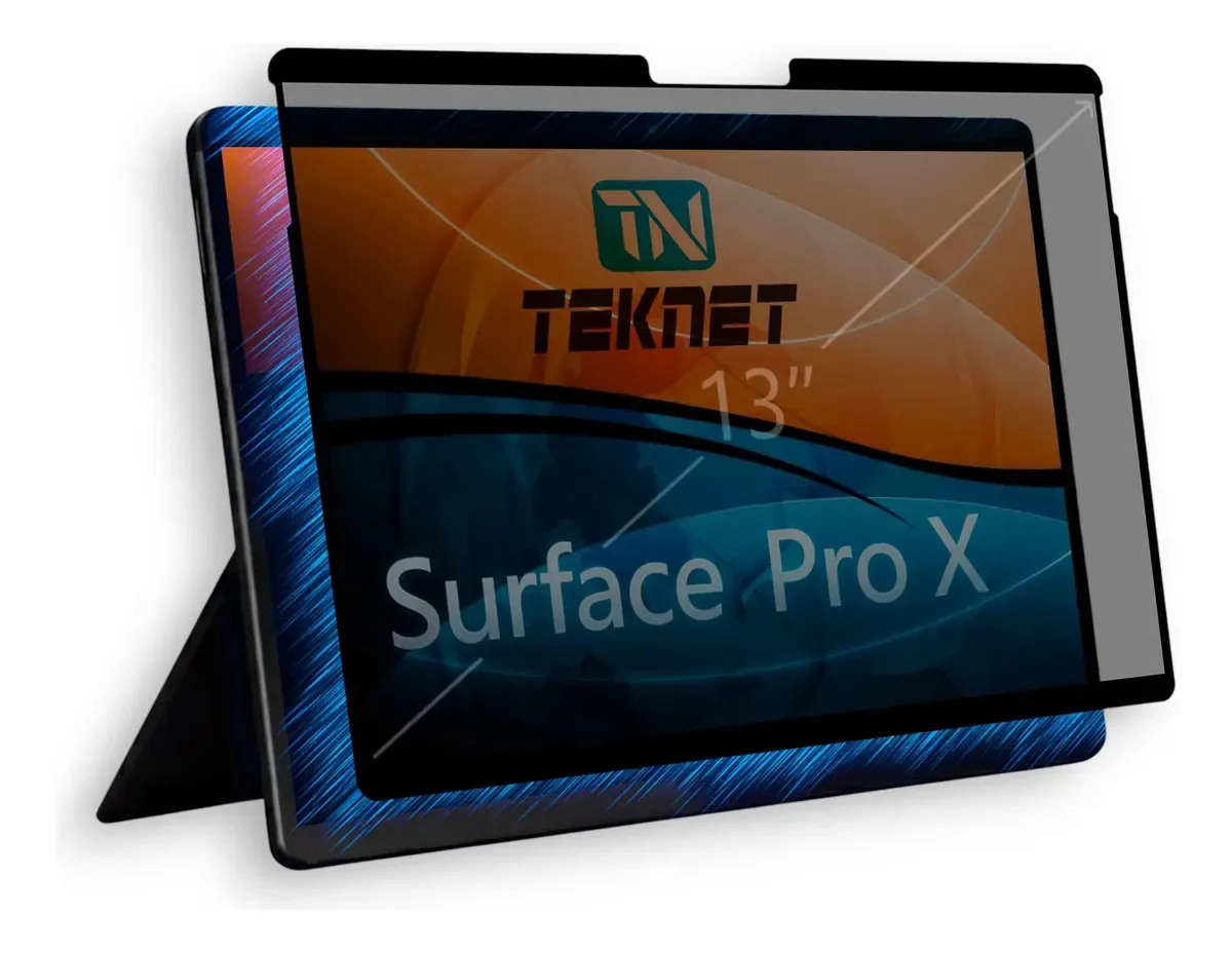 Protetor de tela de privacidade para Surface Pro X 8 9 10 11 transparente