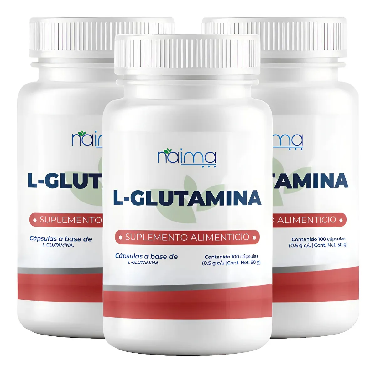 Suplemento em cápsulas Naíma Suplementos alimentares de magnésio marinho X 60g