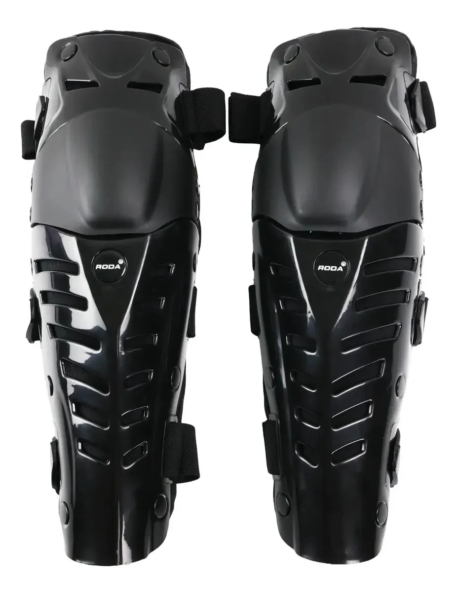 Conjunto de joelheiras articuladas Roda Black Unitalla Black