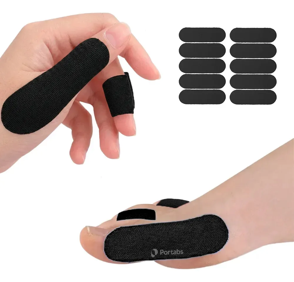 Protetor de polegar esportivo Elastic Thumb Splint preto