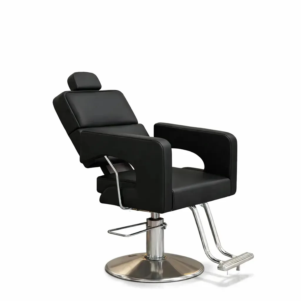 Selda Exports cadeira de barbearia estética reclinável hidráulica clássica