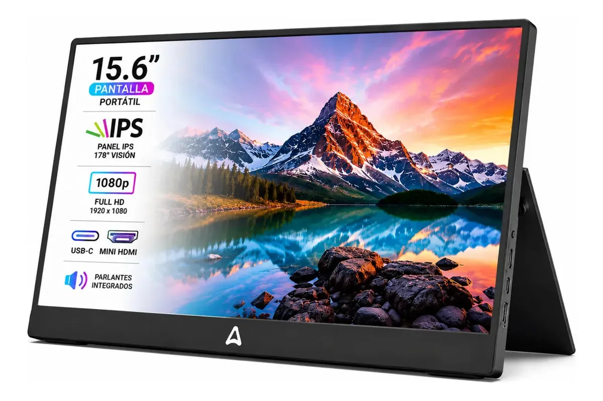 Monitores Audiotek mkz-moniportag15 de 15,6" - pretos