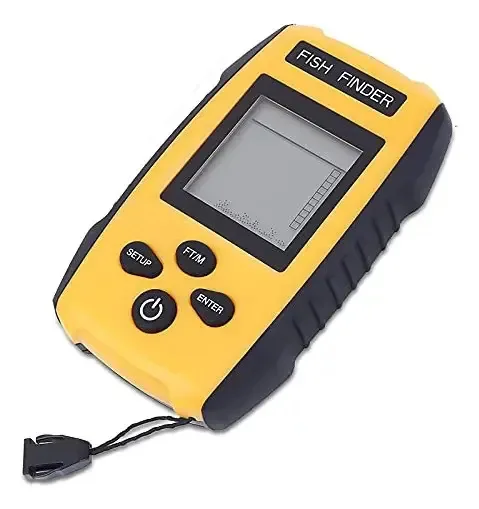 Câmera subaquática Disirou, detector de profundidade ultrassônico para pesca em caiaque em lagos congelados.