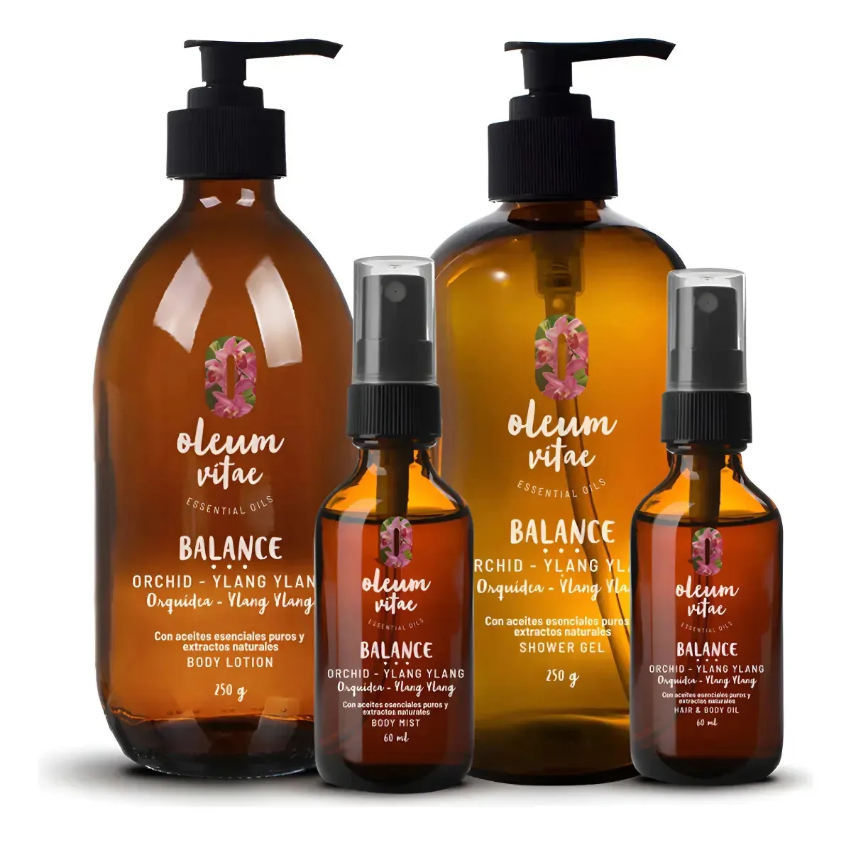 Kit de cuidados com a pele com óleo essencial de Ylang Ylang