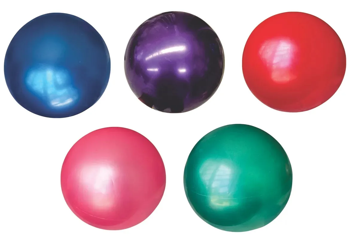 200 bolas de brinquedo para crianças 8,5 Machuka Lisa, cores variadas, cor metálica