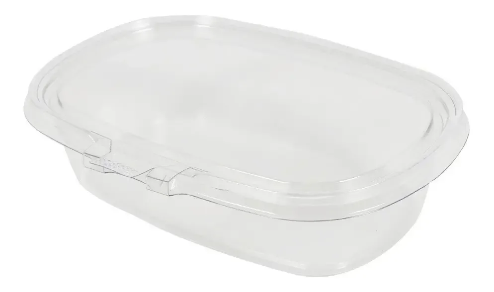 Recipiente para alimentos com fechamento inviolável (15x10) 500 unidades