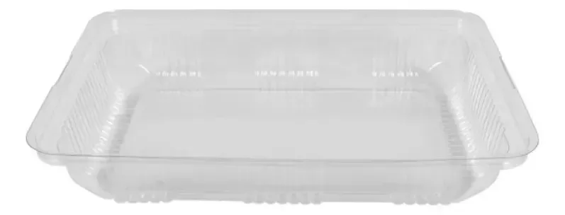 Recipiente para alimentos, animal de estimação (24,7x17x5 cm) 50 branco