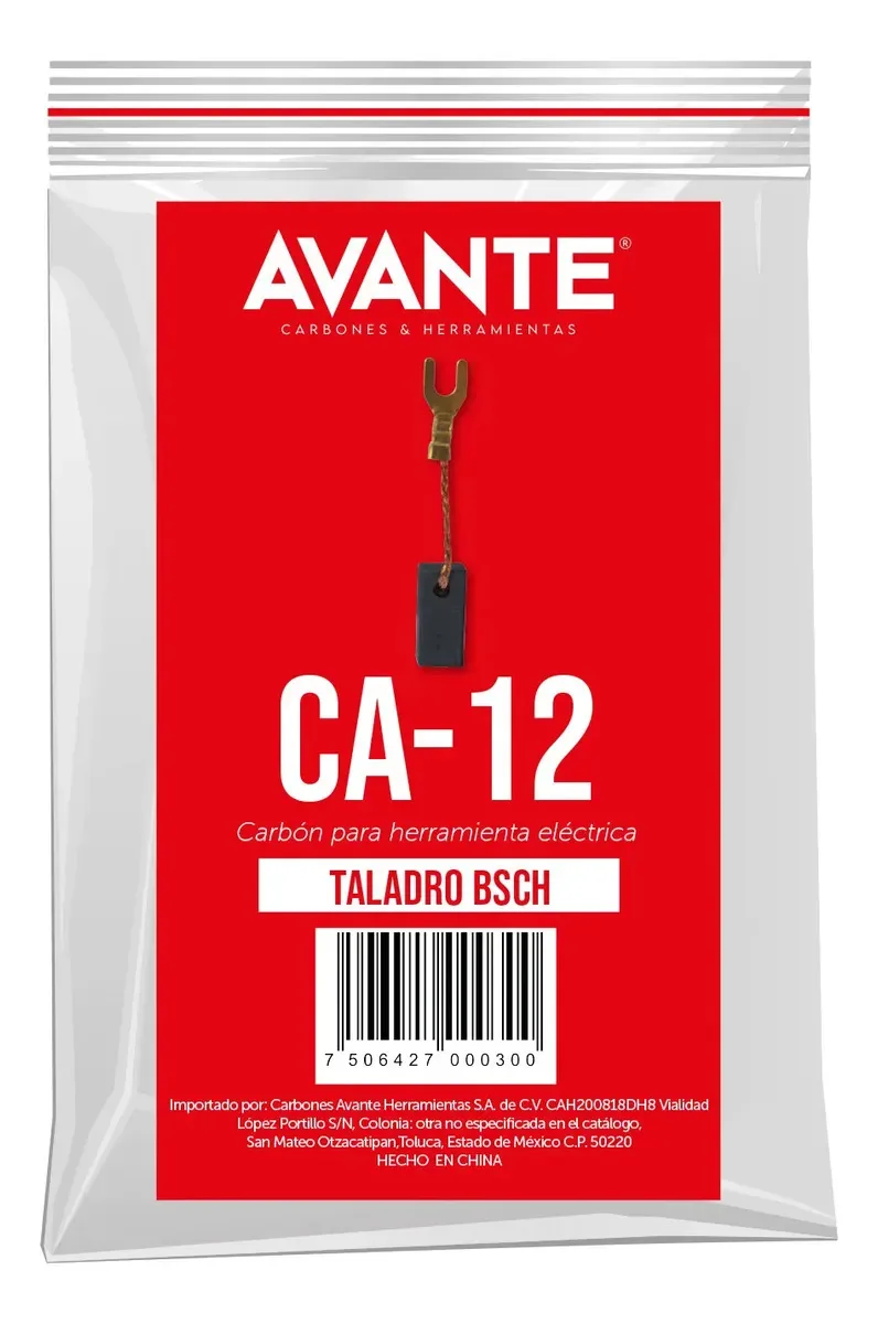 Carbono para ferramenta de perfuração elétrica Bosch