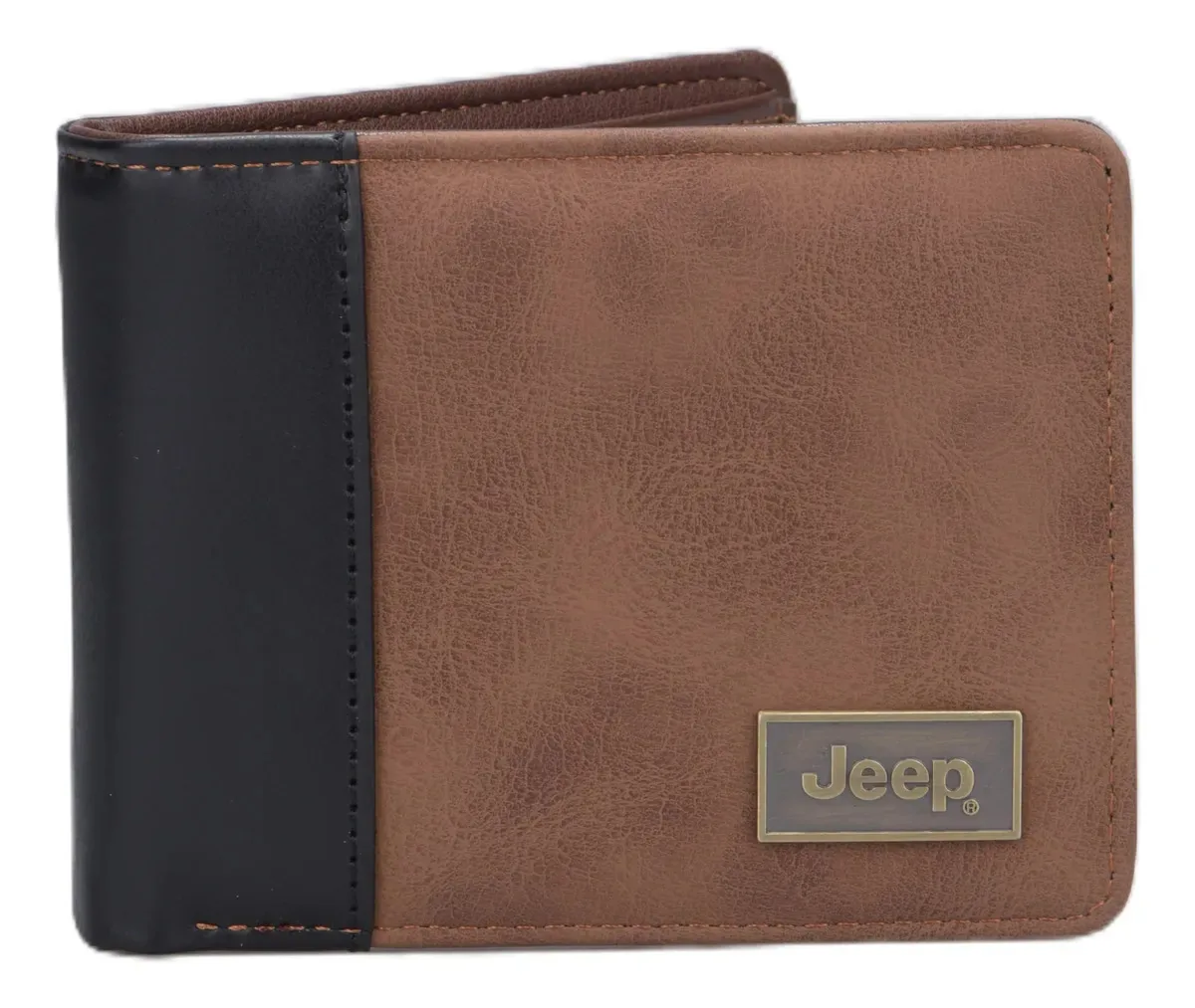 Carteiras Jeep Black-Coffee Black-Coffee Plain