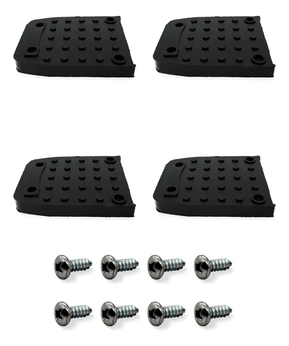 Pacote de 4 solas para elevação do selim e parafusos | Maple Tools Black