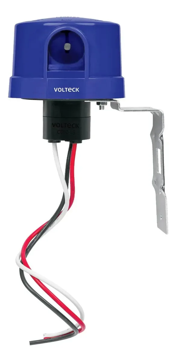 Fotocélula e base de 1/2 volta, 127/220 V, Volteck 43914