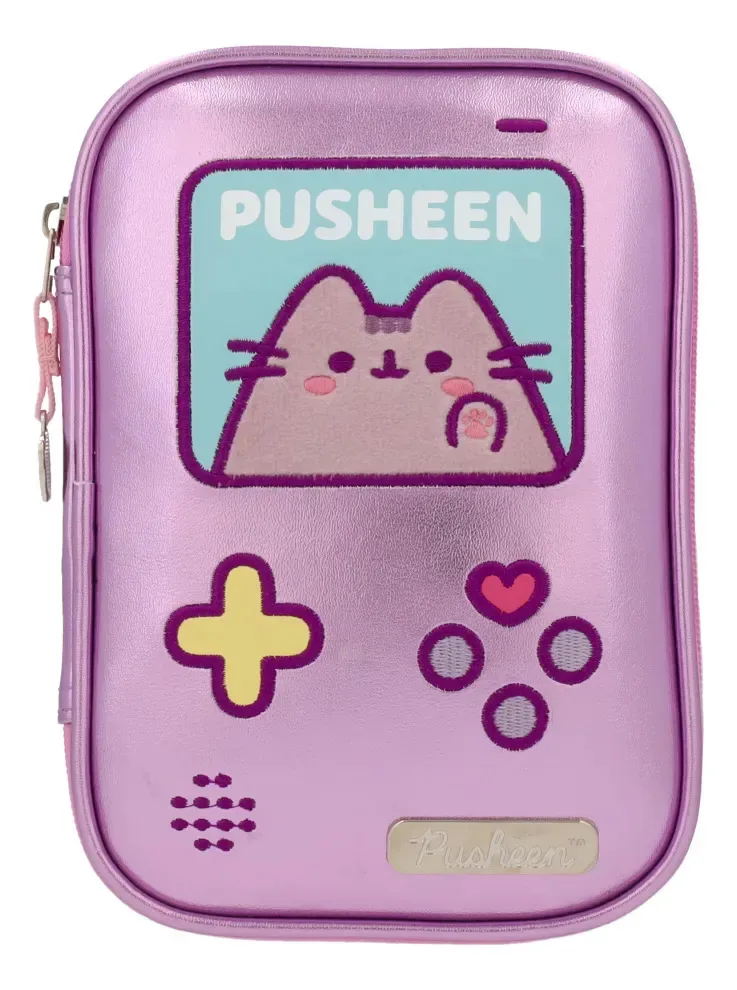 Caneta escolar Pusheen Console Yadatex PSH094-PC090a Pusheen Console roxa