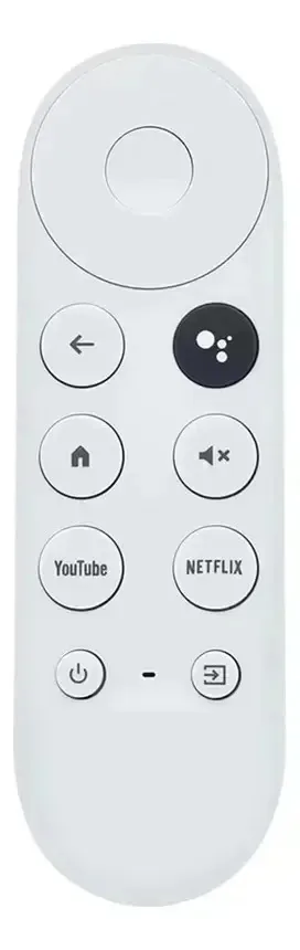 Comando de voz G9n9n para Google Chromecast 4k branco
