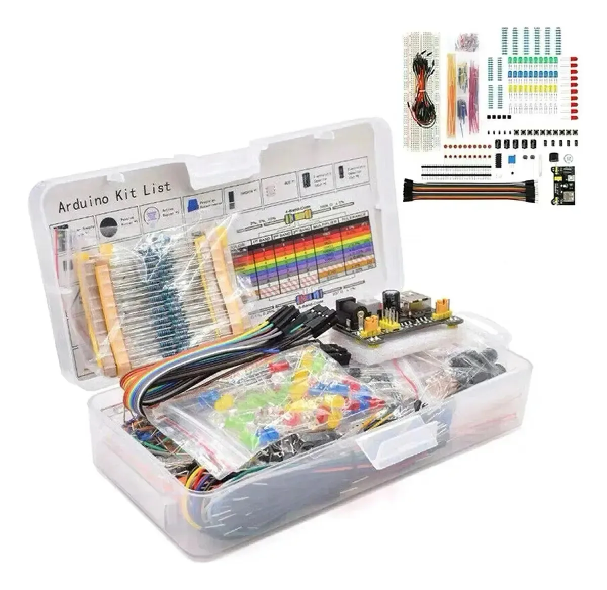 Kit de componentes eletrônicos de pontos 830