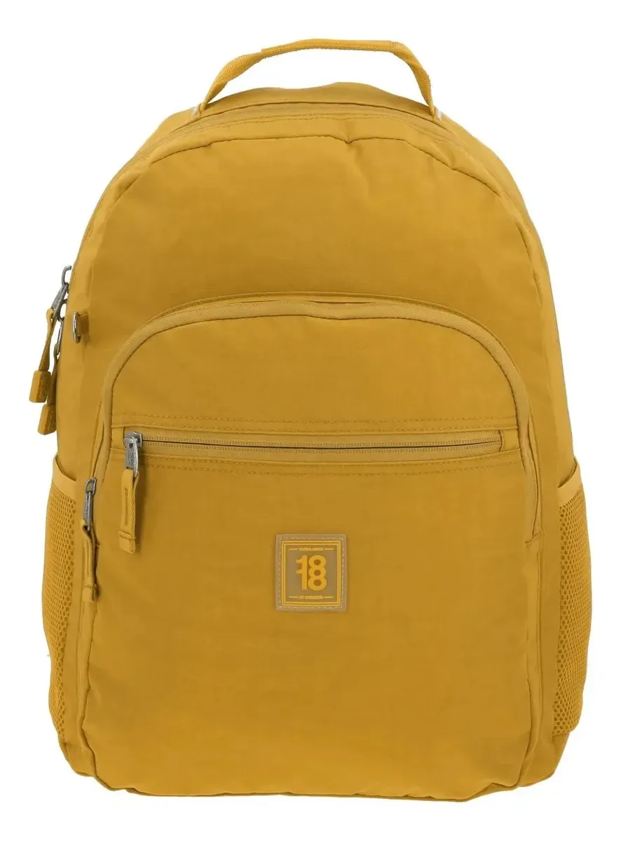 Mochila amarela para laptop 1818 Zip Yellow