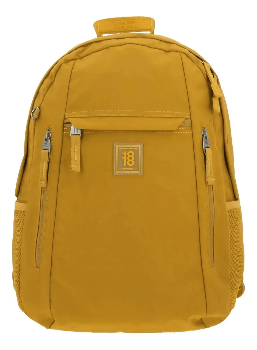 Mochila amarela para laptop 1818 Zip Yellow