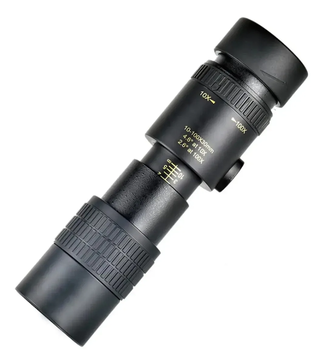 Telescópio monocular Qhytl 10-30x30 para adultos, zoom HD de alta potência, monóculos à prova d'água para observação de pássaros, viagens e caminhadas