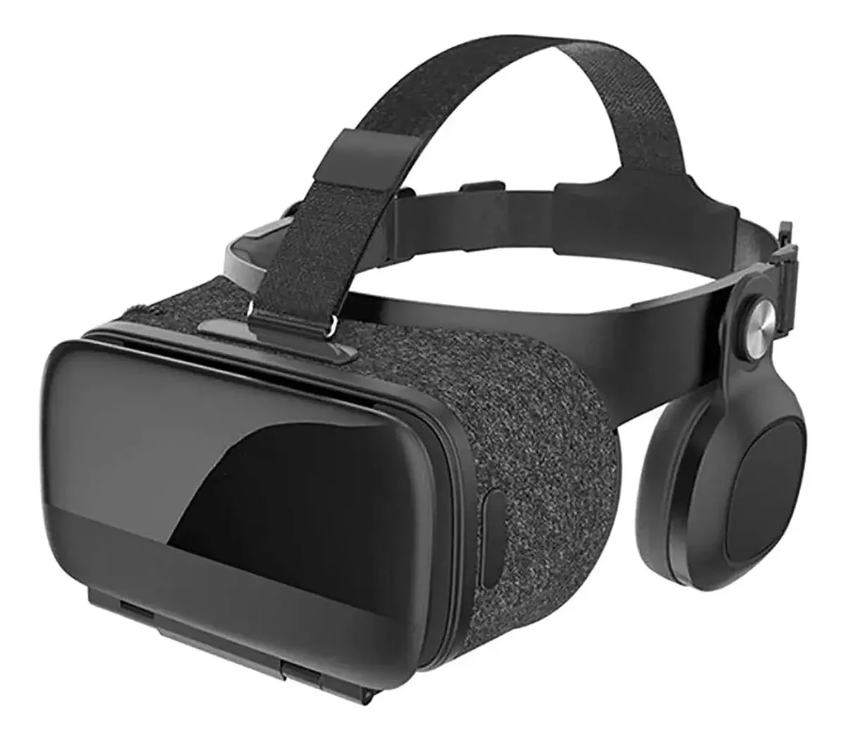 Fones de ouvido OAQZGBVK VR Fones de ouvido de realidade virtual Óculos VR para filmes e videogames - Óculos VR 3D para iOS, Android e outros telefones de 4,0 a 6,0 polegadas pretos