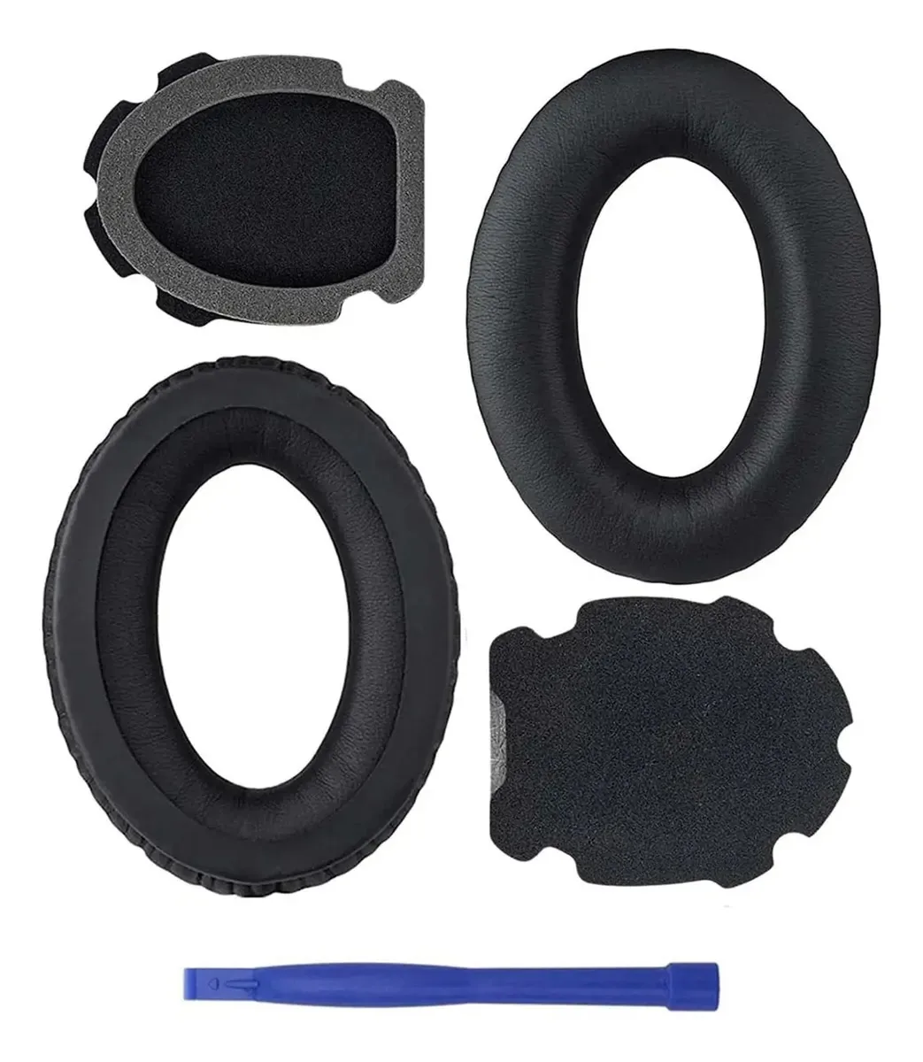 Almofadas auriculares A10 para fones de ouvido de aviação.