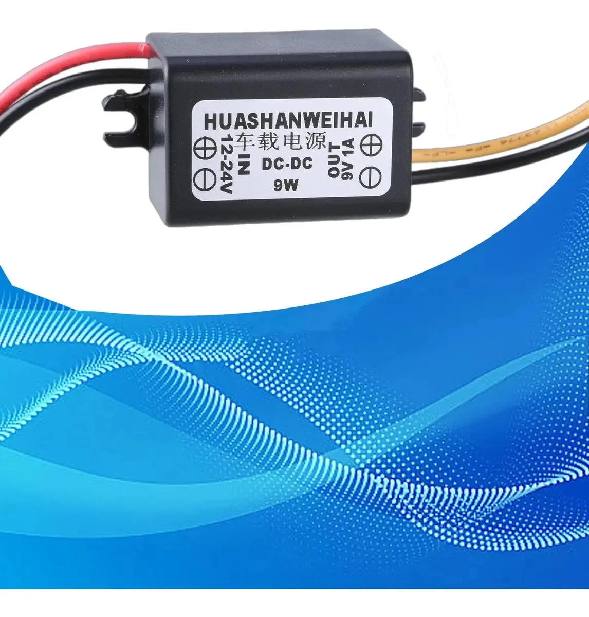 Kahdgss - 12 conversores V-24 V a 9 V DC, 1a/2a/3 A, conversores DC para display LED de carro