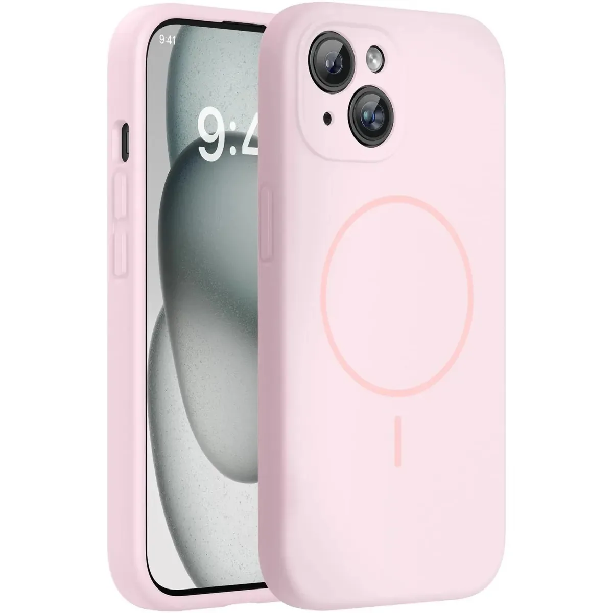 Capa Magesafe para iPhone 14 rosa
