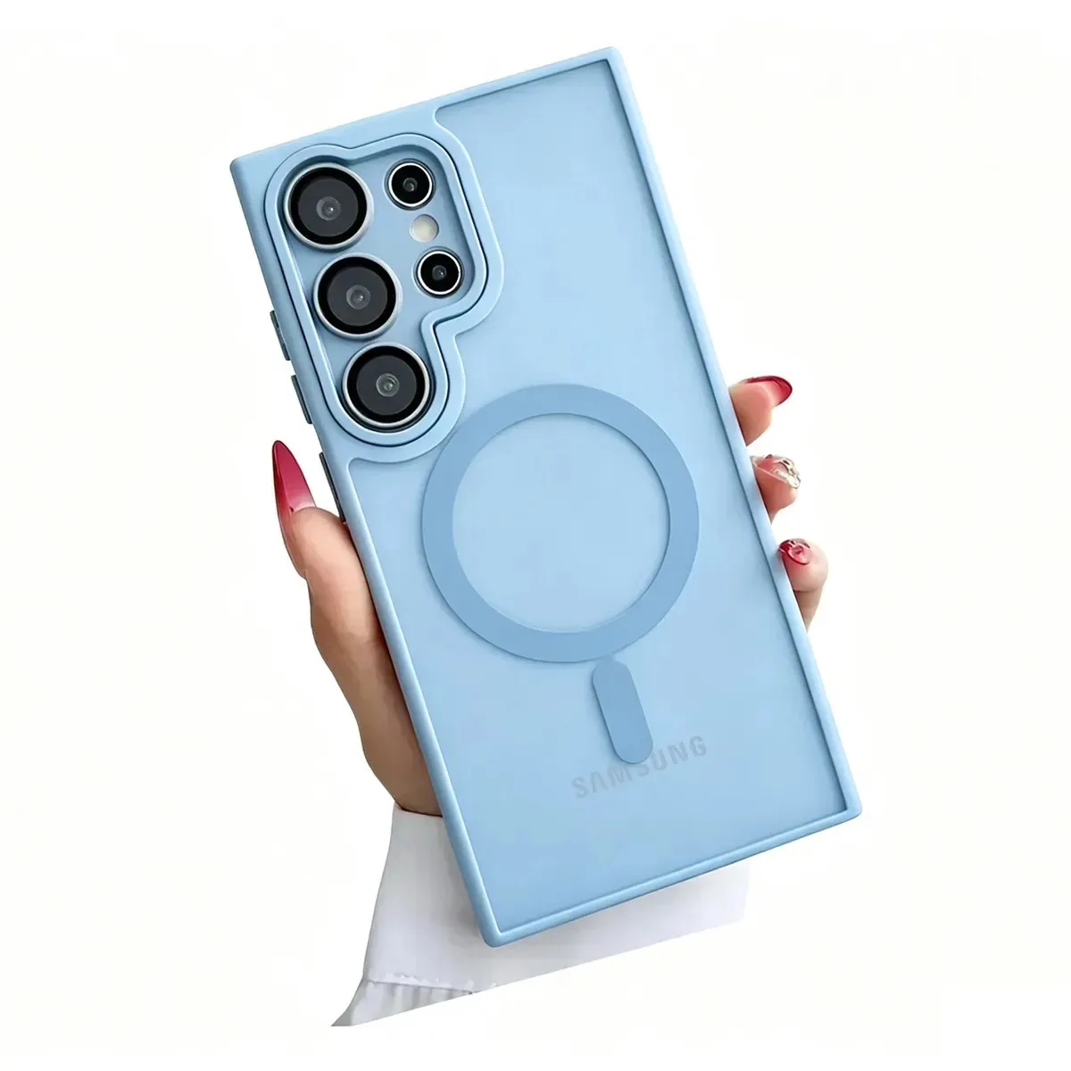 Capa azul para Samsung A16