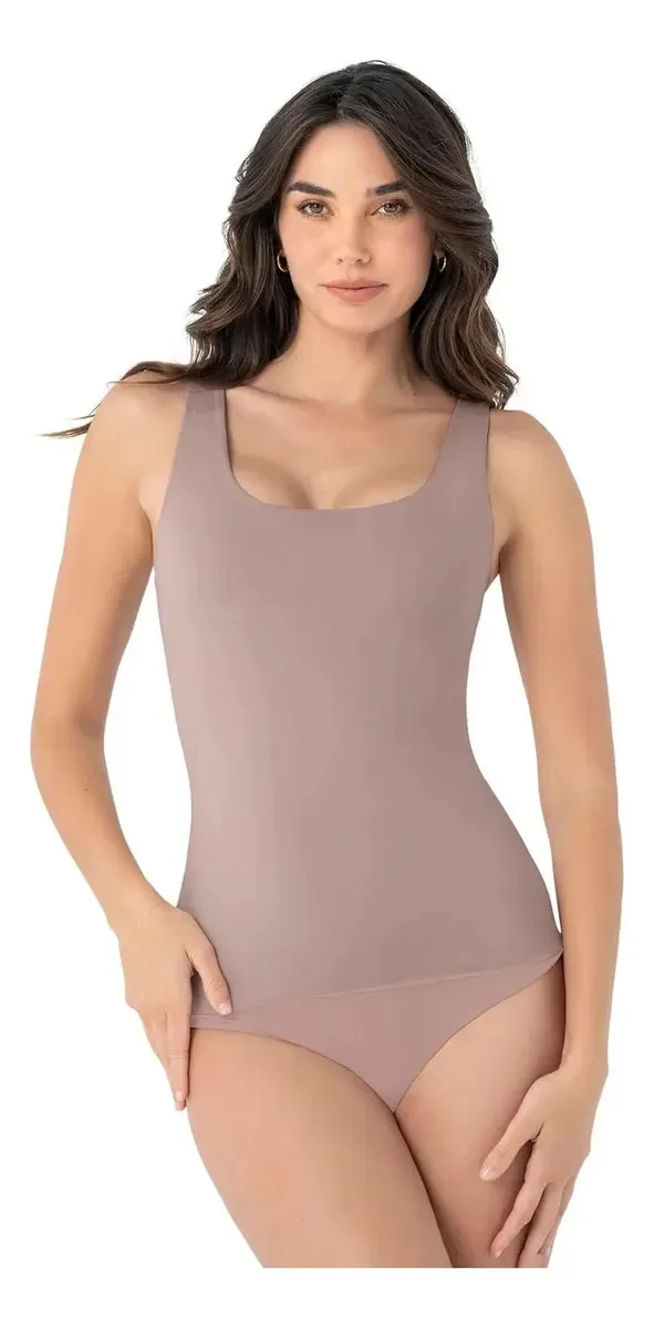 Camiseta Fajas 015815 Rosa Claro Nude Xl
