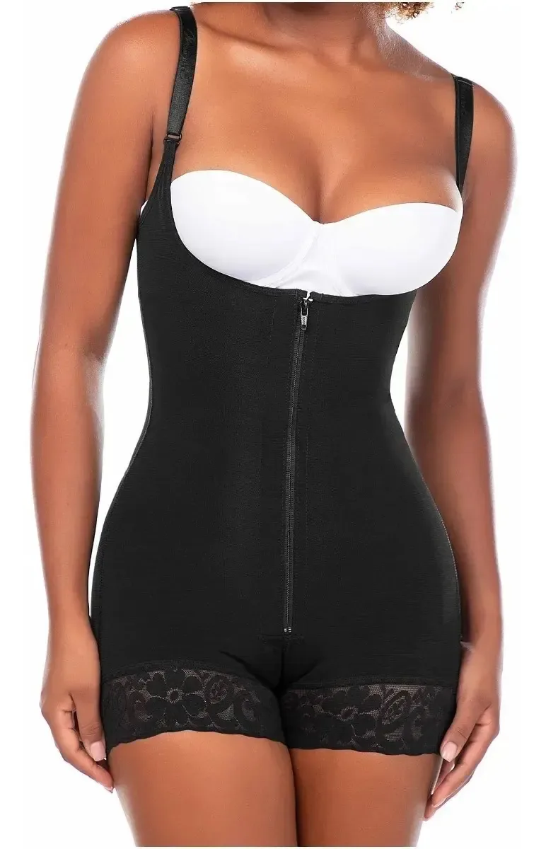 Camisas Mariae 9235 Colombian Lifter Tail Shaping, cor preta, tamanho Xs