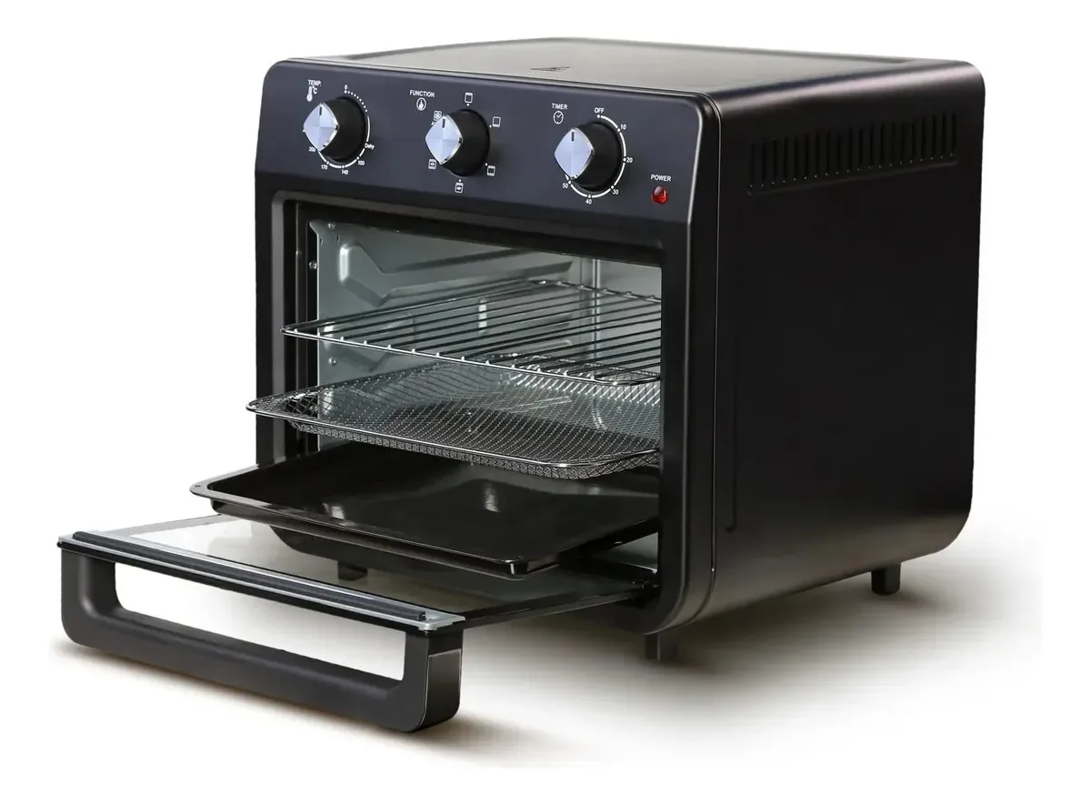 Multiforno preto Pro Airfryer Home Elements