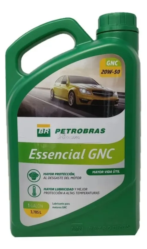 Óleo de GNV Petrobras 20w50 por 1 galão