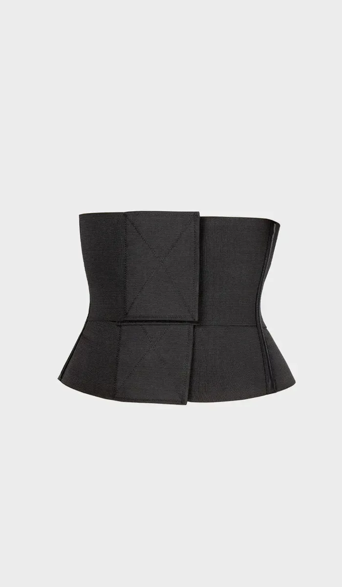 Fajã modelar e dar suporte MD C13157 talla GG preto