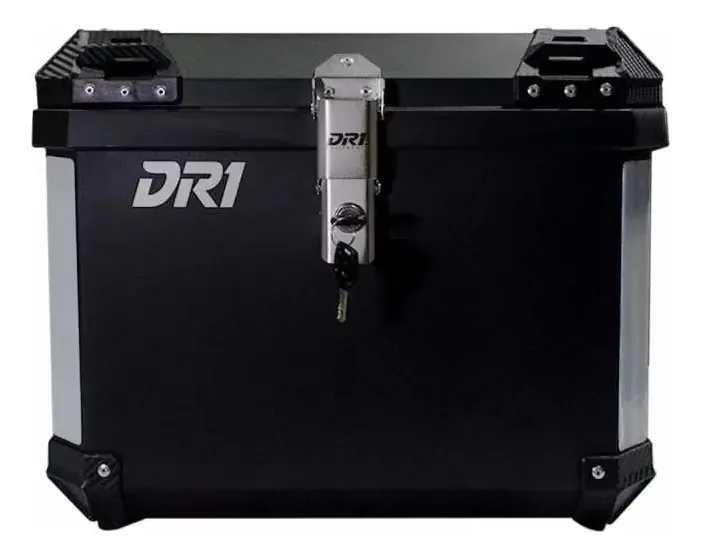 Baú quadrado preto Dr1 70 Lt