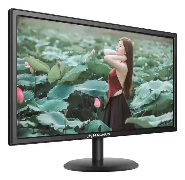 Monitor LED Magnux Gamer Monitor para PC de 22 polegadas preto