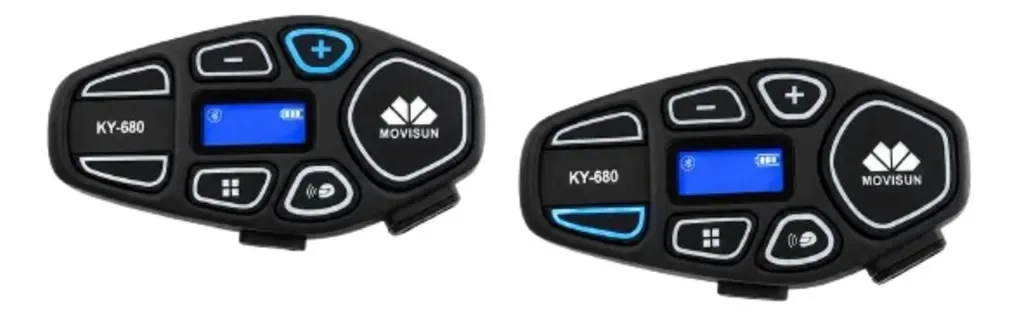 Intercomunicador Bluetooth duplo Movisun Ky-680