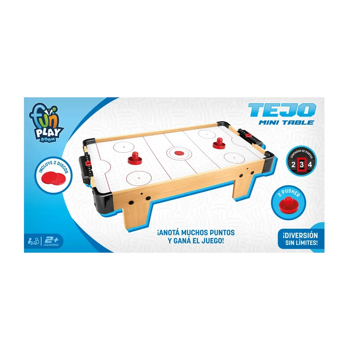 Jogo de competição Air Tejo Table Set Disc Shooters Ternitas