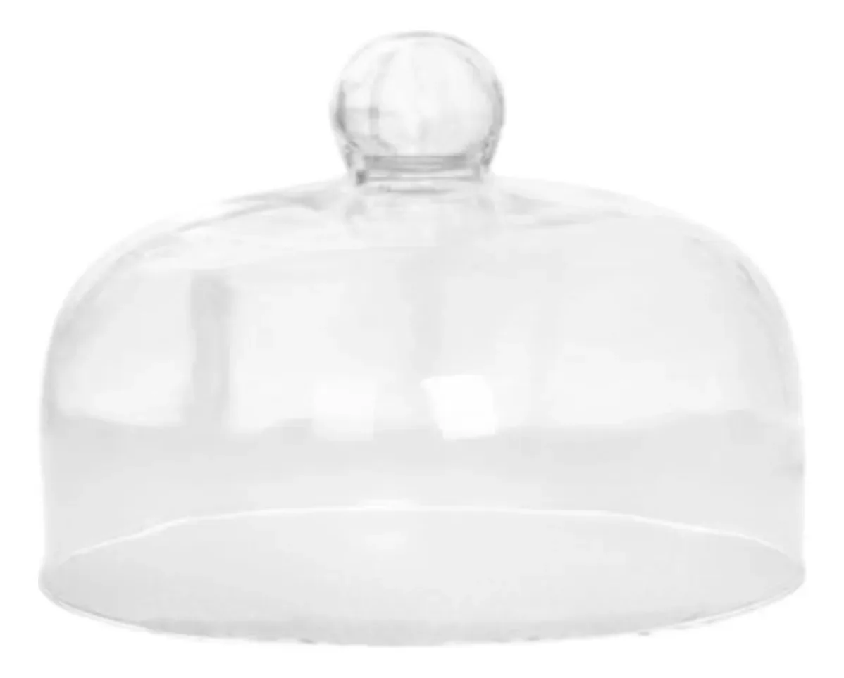 Capa de cúpula transparente Ftft para tortas, 15x20,8 cm