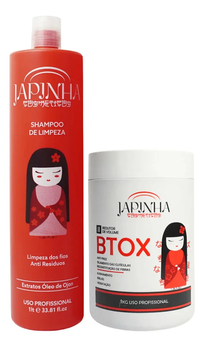 Kit Btox Alta Performance - Redução De Volume E Alinhamento