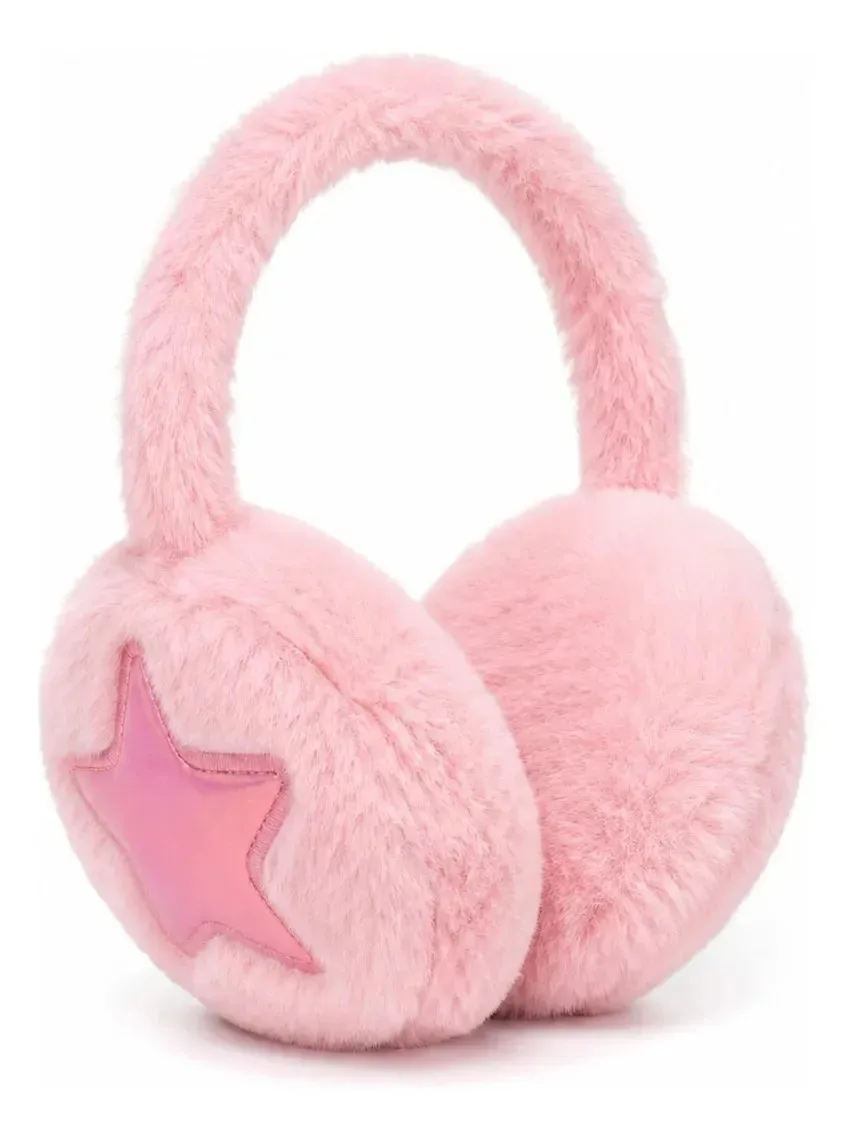 Conjunto de orelhas de pelúcia para crianças Nena Erejitas 43604 Star Pink