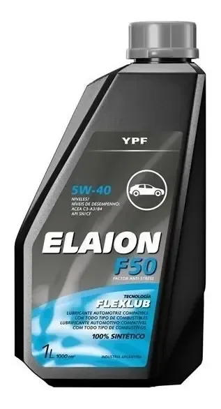 Óleo Elaion F50 5w40 Motor 1l Alta Performance