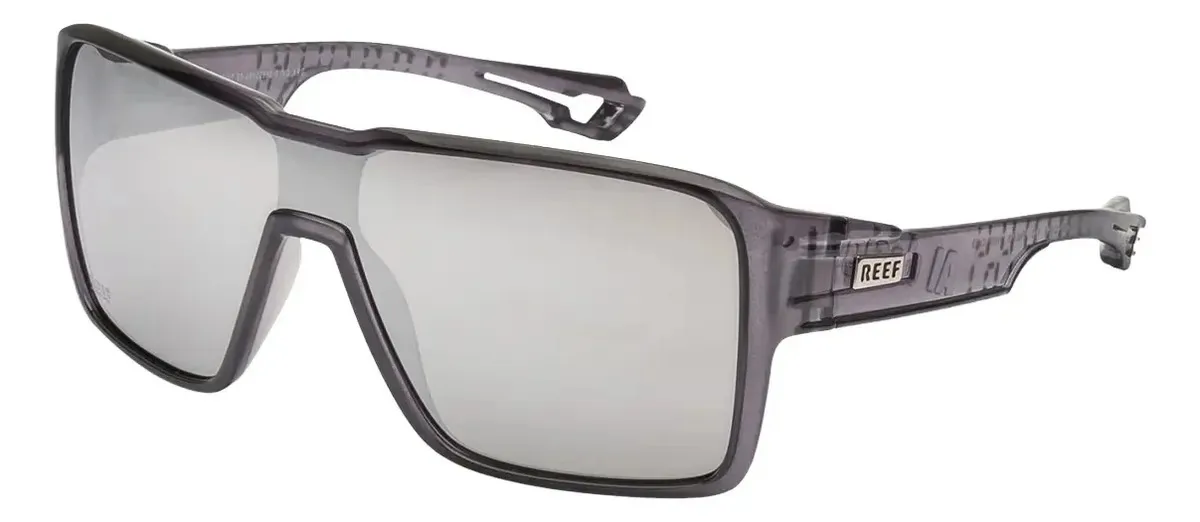 Óculos Reef 295 Ocean Grey Óculos de sol cinza espelhado 006