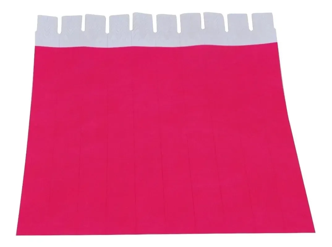 500 Pulseiras Identificação Tyvek Festas Baladas Eventos