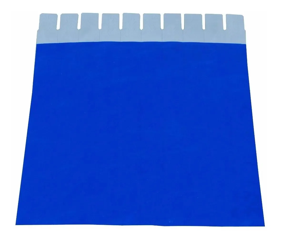 500 Pulseiras Identificação Tyvek Festas Baladas Eventos Cor Azul