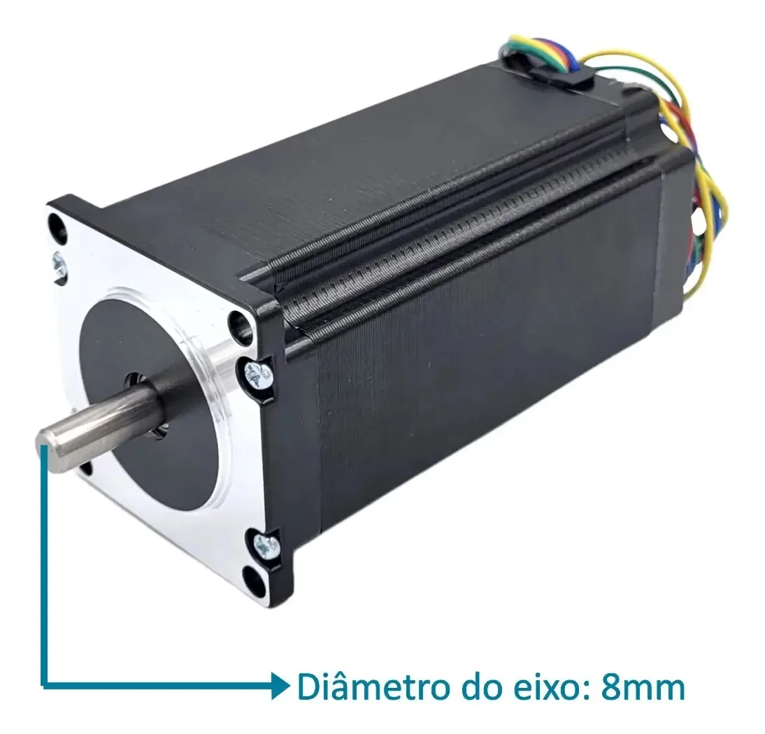 Motor De Passo Nema 23 30kgf - 4,0 Amp