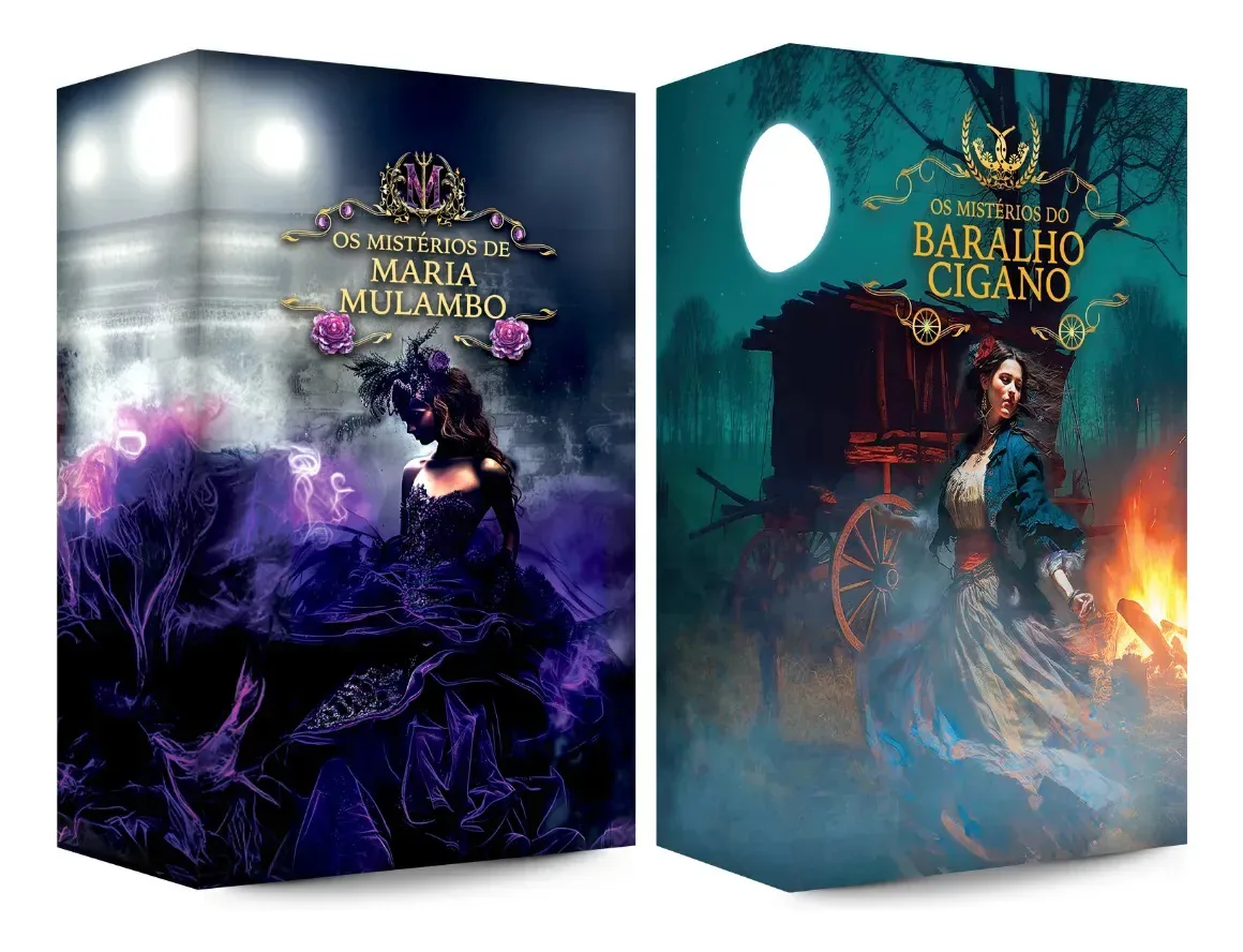 Kit Tarot De Maria Mulambo + Os Mistérios Do Baralho Cigano