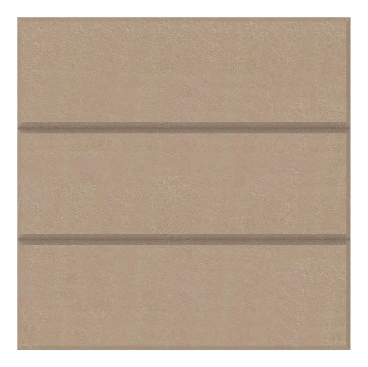 Pacote de 4 placas de painel acústico decorativas Muresco 30x30cm Moka
