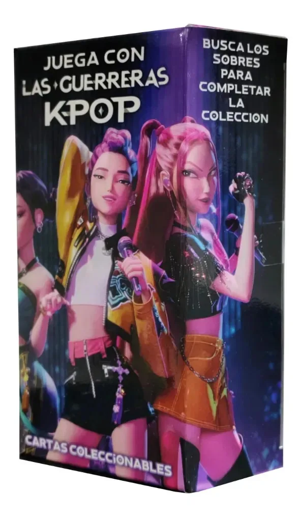 Baralho inicial de cartas colecionáveis K-Pop Cromy Warrior