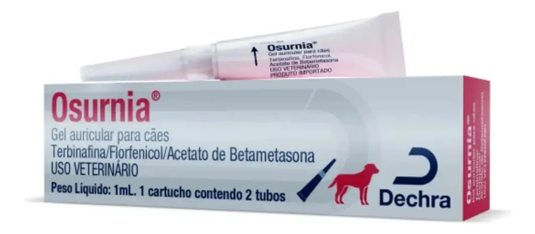 Solução Limpeza Orelhas Osurnia Cães Gatos 1ml Dechra