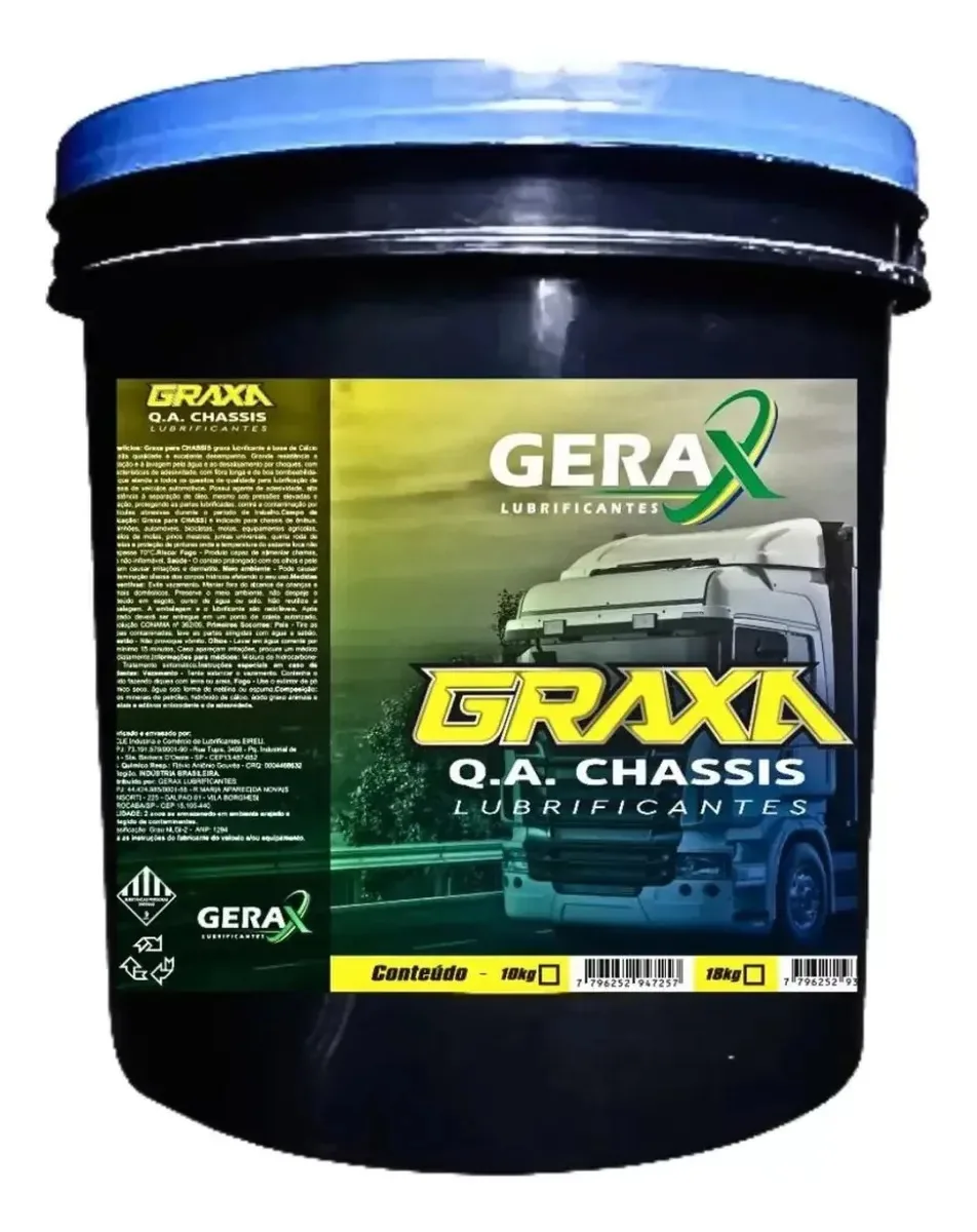 Graxa Chassi Cardan Lítio Alta Performance